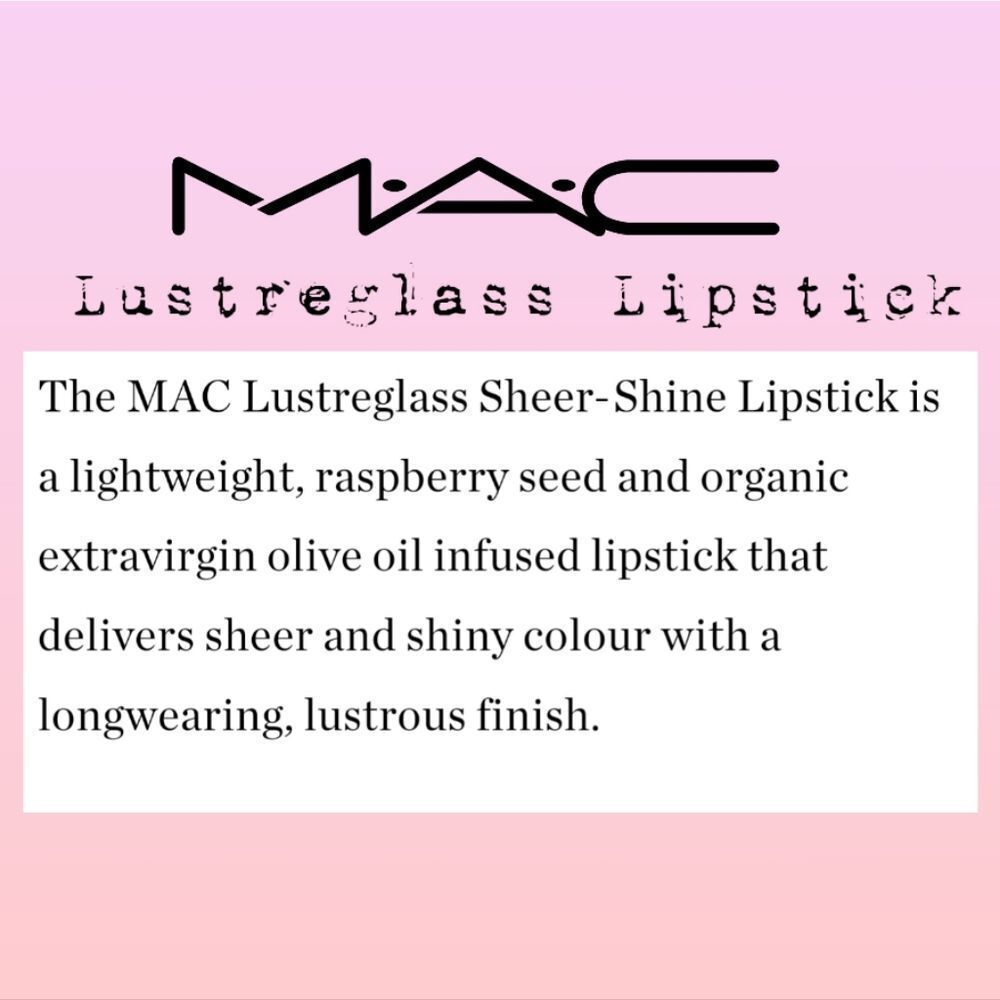 MAC Lustreglass Lipstick In Shade Syrup - Picture 11 of 16